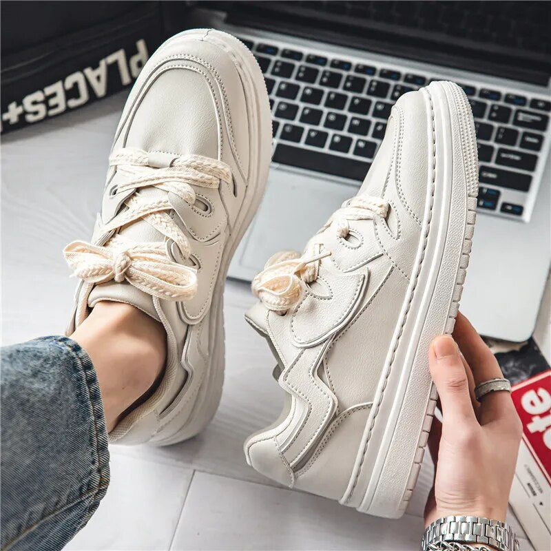 xiangtuibao -  Men's Causal  Low Top Skate Shoes Breathable Lightweight Non-Slip Sneakers Comfort Fit Walking Shoes for Male