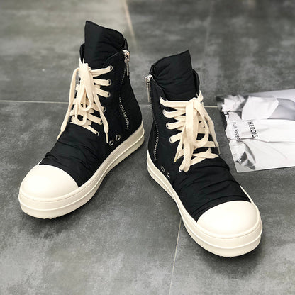 xiangtuibao  Increased  High-top Canvas Sneakers  Shoes Female Men's Thick-soled Sports Hip-hop Gaobang Torre  Tide Shoes