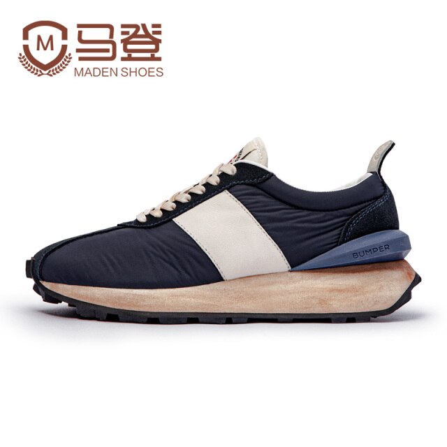 Maden Vintage Casual Jogging Men Shoes 70s Rubber Couple Models Sneakers Sports Forrest Shoes Breathable Footwear