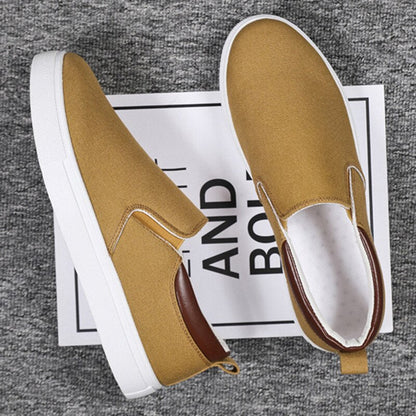 Loafers Men Spring New Casual Canvas Shoes Men Light Slip-on Sneakers Comfortable High-quality Flat Shoes Men Footwear ������������������