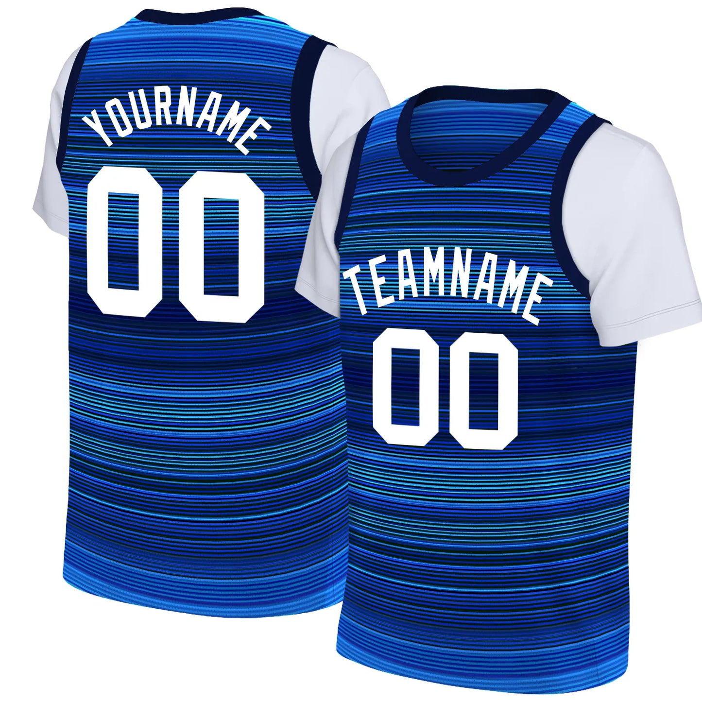 Custom Basketball Jersey Full Sublimated Name/Numbers Breathable Sweat-Absorbing Sportswear for Men/Youth Awesome Birthday Gift