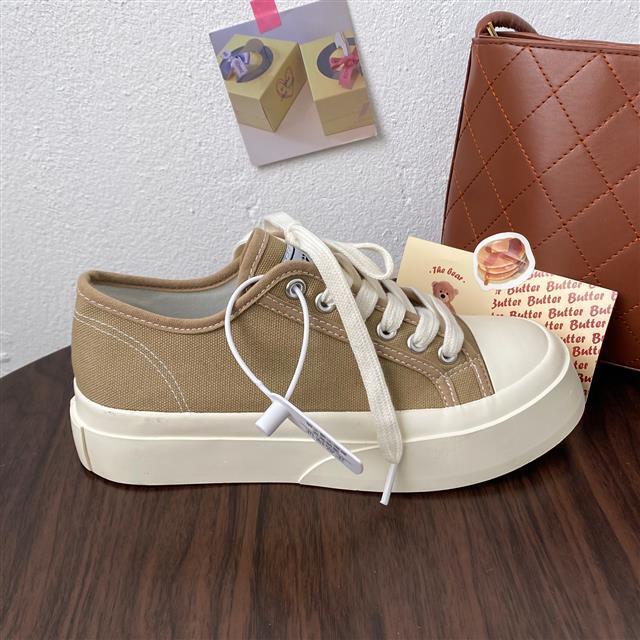 xiangtuibao  Sneakers Women Platform Sport Shoes Korean Spring Casual Basket Flat Tennis Athletic Canvas Trainers Anime Kawaii Lolita