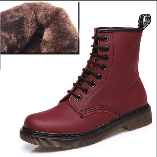 Men Boots  Spring Ankle Boots Shoes Winter Genuine Leather Shoes Man Punk Casual Riding Equestr Botas Hombre Plus Size 46