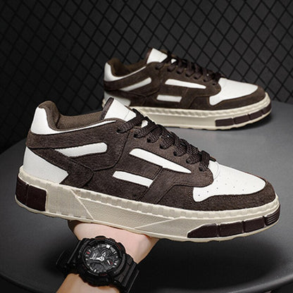 Men Shoes Casual Men Designer Shoes Sneakers Color Matching Fashion Lace-up Board Shoes Increased Platform Sports Shoes Zapatos