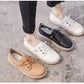 Genuine Leather Women Shoes Autumn Flats Slip On Women's Loafers Soft Moccasins Casual Running Sneakers Female Sport Shoes