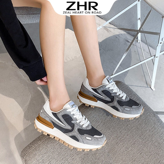 xiangtuibao   Trainers Retro Women Sports Shoes Casual Sneakers Running Shoes Vulcanized Couples Tennis Walking Shoes