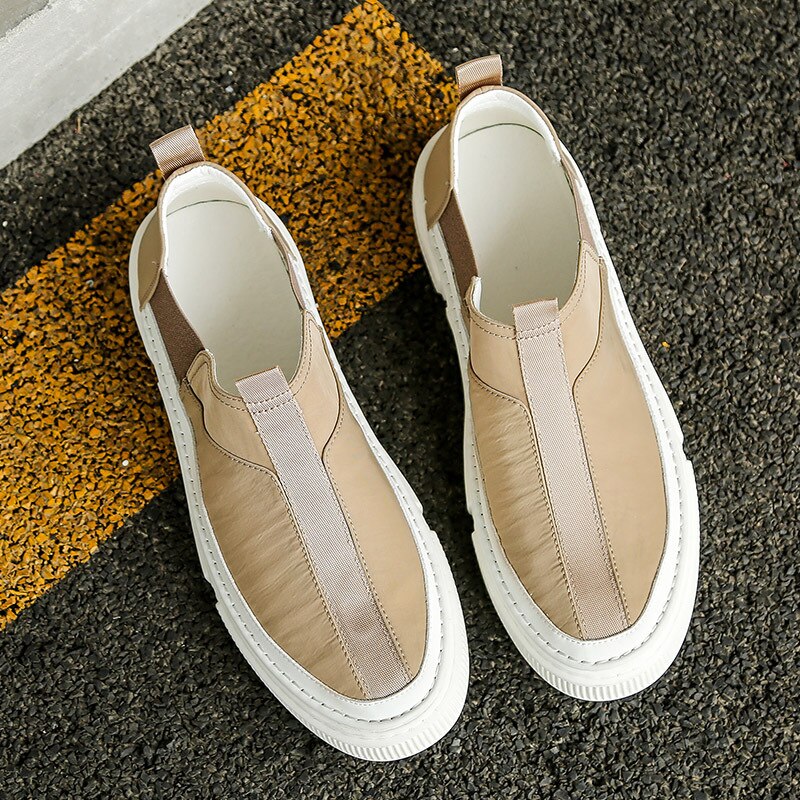 Fashion Sneakers Men Shoes Breathable Spring Summer Footwear Mens Casual Shoes Slip-on Male Loafers Cool Young Man Street Shoes