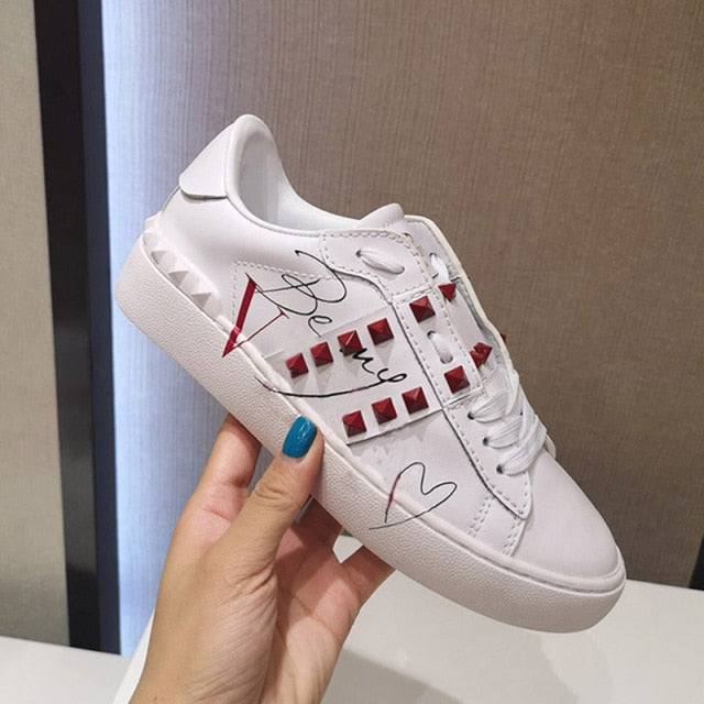 xiangtuibao  Plus Size 42 43 44 Luxury Brand White Shoes Men Lace Up Casual Tenis Sneakers Couple Shoes for Men Women Zapatillas Hombre