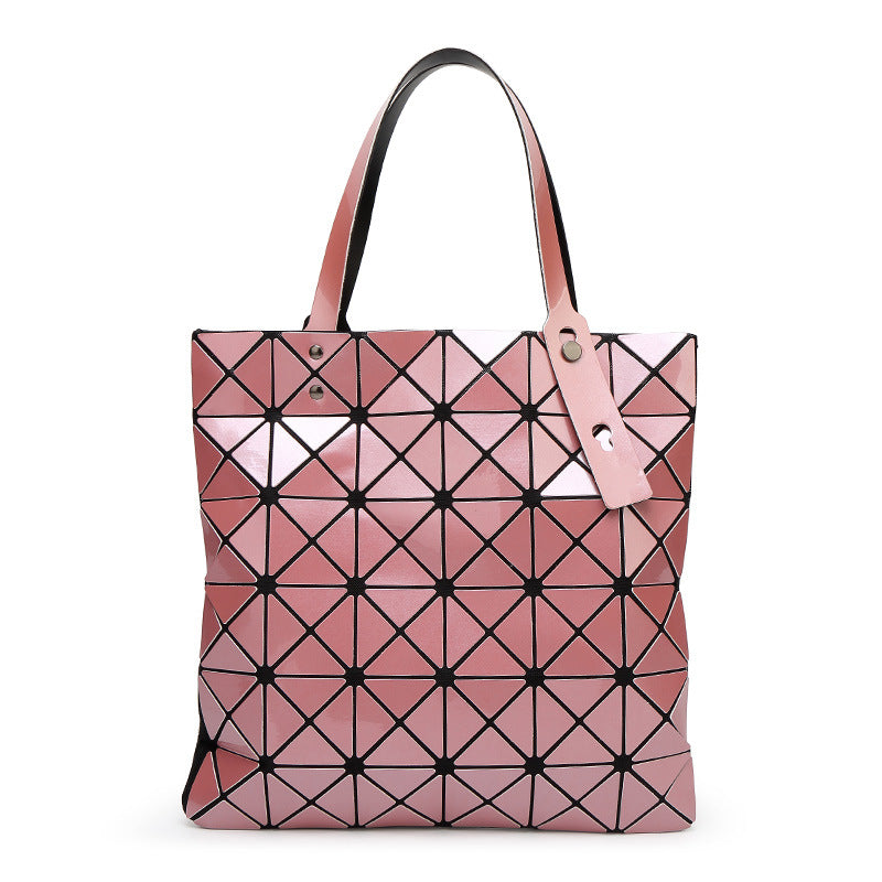 XIANGTUIBAO Geometric Diamond Pattern Bag Women's Bag  Summer New One-Shoulder Portable Japanese Style Trendy Bag Factory Direct Sales Foreign Trade Supply