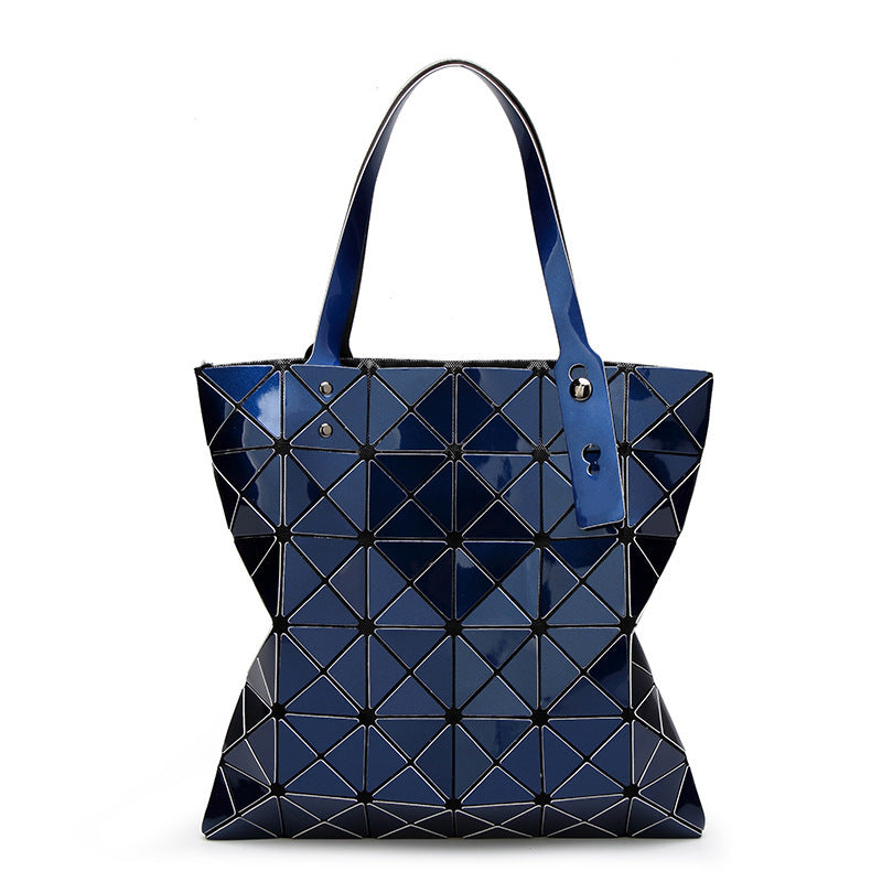 XIANGTUIBAO Geometric Diamond Pattern Bag Women's Bag  Summer New One-Shoulder Portable Japanese Style Trendy Bag Factory Direct Sales Foreign Trade Supply