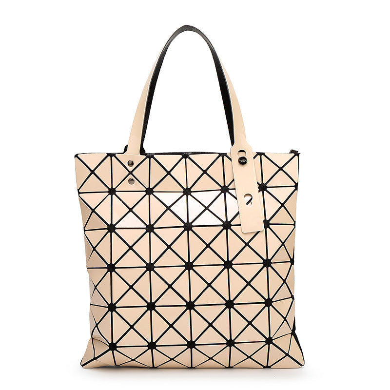 XIANGTUIBAO Geometric Diamond Pattern Bag Women's Bag  Summer New One-Shoulder Portable Japanese Style Trendy Bag Factory Direct Sales Foreign Trade Supply