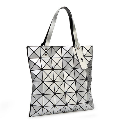 XIANGTUIBAO Geometric Diamond Pattern Bag Women's Bag  Summer New One-Shoulder Portable Japanese Style Trendy Bag Factory Direct Sales Foreign Trade Supply