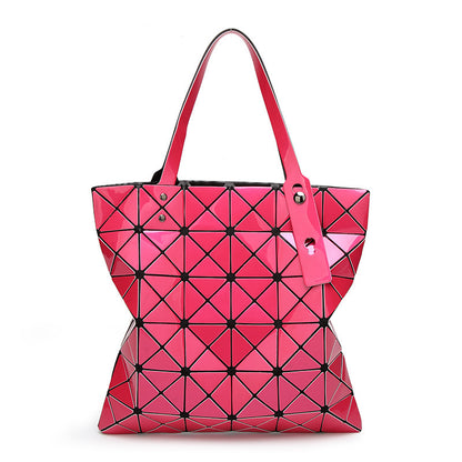 XIANGTUIBAO Geometric Diamond Pattern Bag Women's Bag  Summer New One-Shoulder Portable Japanese Style Trendy Bag Factory Direct Sales Foreign Trade Supply