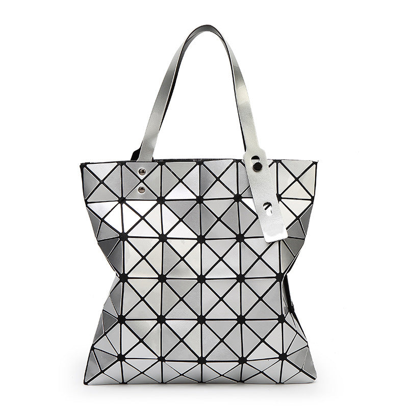 XIANGTUIBAO Geometric Diamond Pattern Bag Women's Bag  Summer New One-Shoulder Portable Japanese Style Trendy Bag Factory Direct Sales Foreign Trade Supply