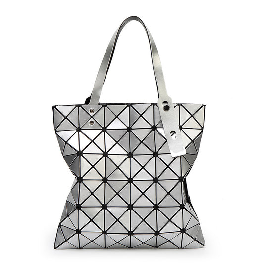 XIANGTUIBAO Geometric Diamond Pattern Bag Women's Bag  Summer New One-Shoulder Portable Japanese Style Trendy Bag Factory Direct Sales Foreign Trade Supply