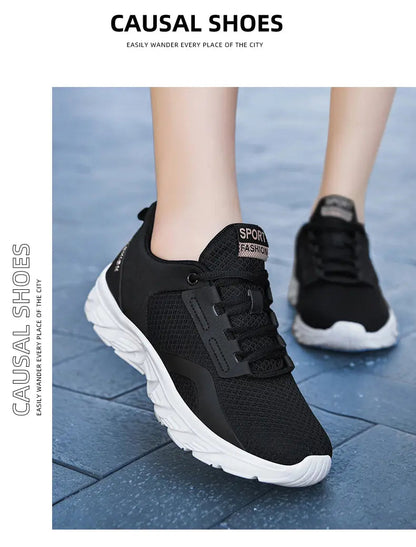 xiangtuibao Women Sneakers Spring Ladies Flat Shoes Casual Women Vulcanized Fashion  Summer Light Mesh Breathable Female Running Shoes