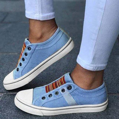 xiangtuibao   Low-cut Trainers Canvas Flat Shoes Women Casual Vulcanize Shoes New Women Summer Autumn Sneakers Ladies