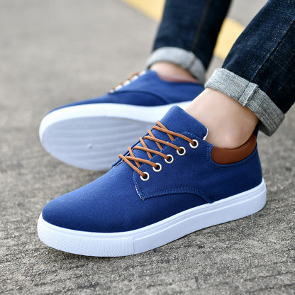 xiangtuibao   New Arrival Canvas Shoes Men Spring Summer Casual Canvas Shoes For Men Flats Men Shoes Driving Sneakers Men Shoes