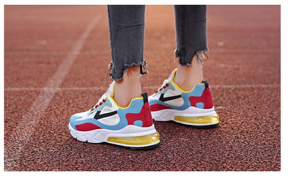 Spring New Style Women Shoes Students Daddy Shoes Sports Shoes Breathable Color Matching Women' Sneakers