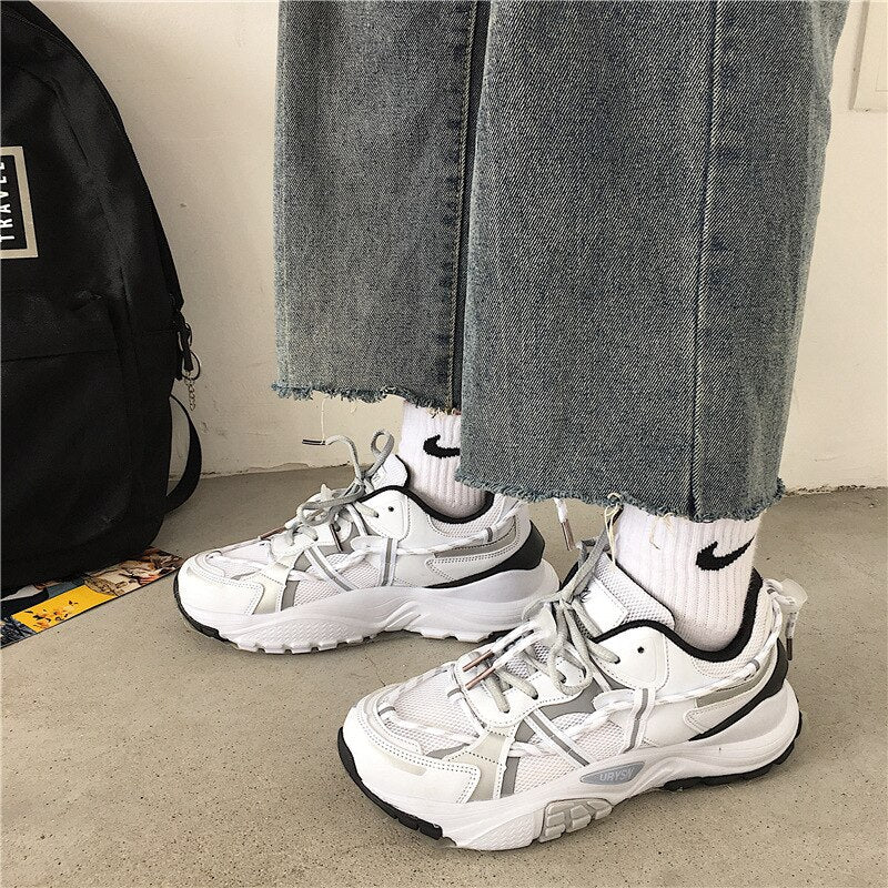 xiangtuibao Women Sport Sneakers Ladies Casual Sneakers Female Running Shoes Girls Mesh Sneakers Woman White Casual Couples Shoes ������������������