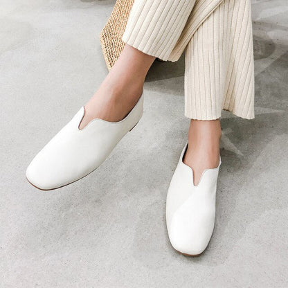 xiangtuibao   Luxury women shoes flat loafers luxury shoes women designers platform shoes Genuine Leather Casual Round Toe Spring/Autumn