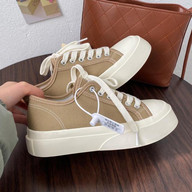 xiangtuibao  Sneakers Women Platform Sport Shoes Korean Spring Casual Basket Flat Tennis Athletic Canvas Trainers Anime Kawaii Lolita