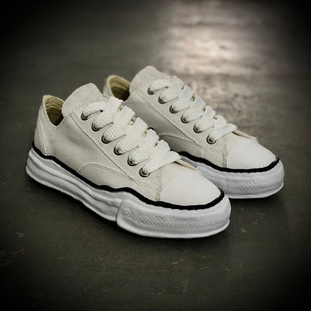 Own Brand [Not MMY] Jack Purcell Street Wear Army Same Style Sneakers Nigel Cabourn Suture Canvas Shoes For Men Lightweight Girl