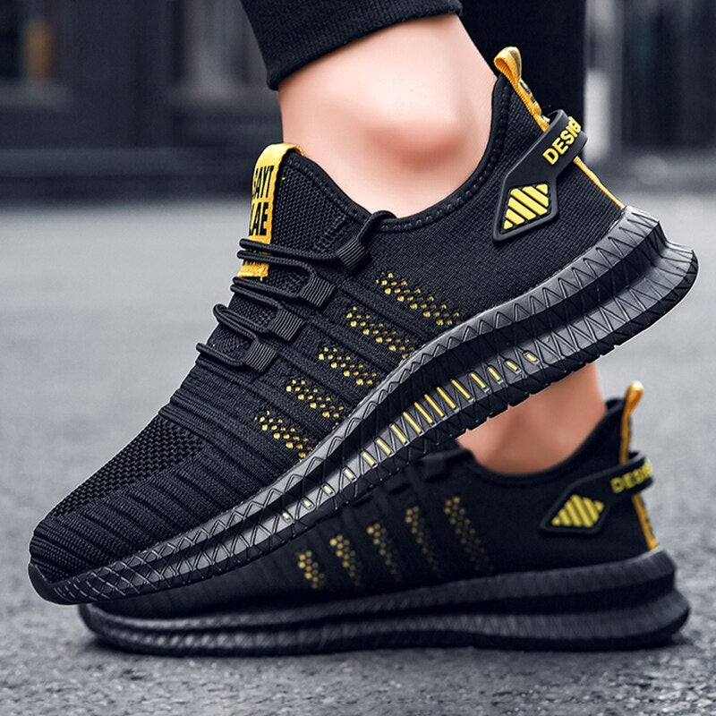 Men Shoes Summer Breathable Men Sneakers Zapatillas Hombre Mesh High Quality Men Casual Shoes Tenis Masculino