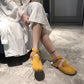 Slingback Split toe flats ballerina flock&nubuck tabi ninia shoes for women espadrilles buckle band riband flats loafers