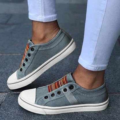 xiangtuibao   Low-cut Trainers Canvas Flat Shoes Women Casual Vulcanize Shoes New Women Summer Autumn Sneakers Ladies