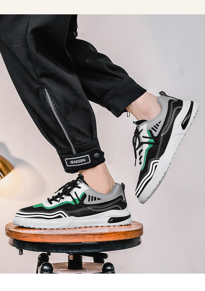 New Trend Men Flats Casual Shoes Breathable Walking Shoes For Mens Comfortable Casual Sneakers Men Popular Man Lace Up Sneakers