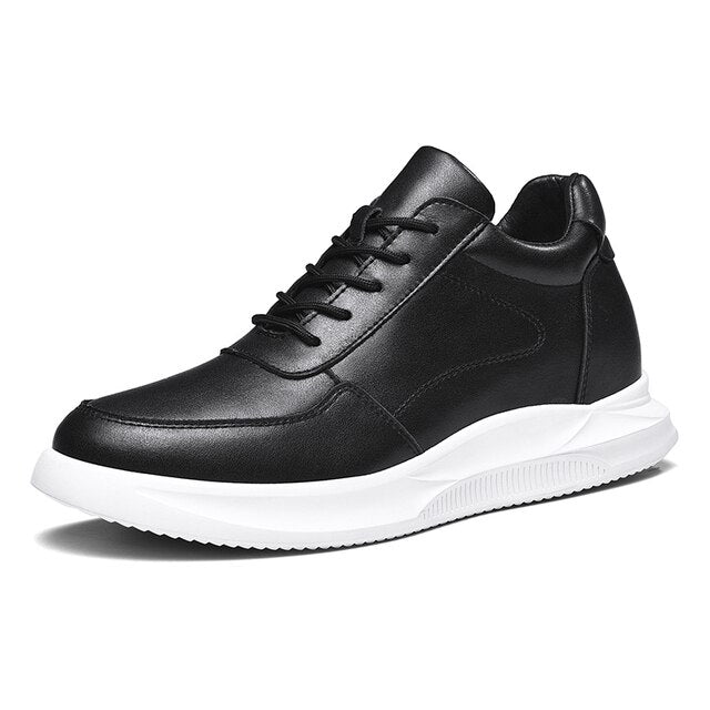 New Brand Fashion Outdoors Sneakers Waterproof Men's Shoes Men Genuine Leather Casual Shoes Zapatos Hombre White Sport Shoes *