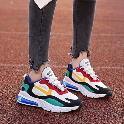 Spring New Style Women Shoes Students Daddy Shoes Sports Shoes Breathable Color Matching Women' Sneakers