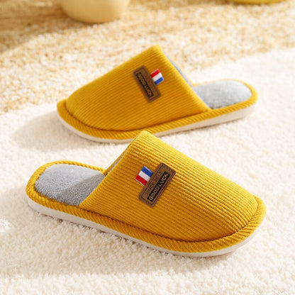 Women Fluffy Fur Slippers Short Plush For Couple Shoes Slippers Home Lady Indoor Shoes Winter Soft Comfy Warm Slipper Men