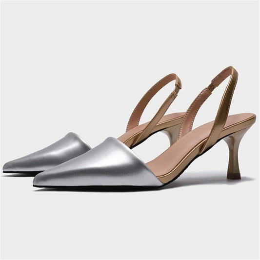 Brand Designer Spring Summer Fashion Women's Shoes High Heels Women Sandals Pointed Toe Ladies Pumps Sexy Stiletto Party Shoes