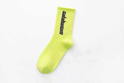 xiangtuibao 2022 Streetwear Skateboard Harajuku CPFM Kanye West Socks Letter Calabasas Rap Basketball Hip Hop Fashion Cotton Socks