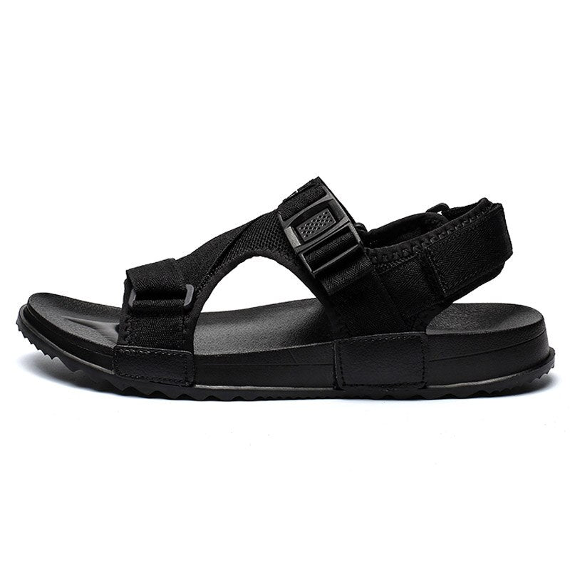 xiangtuibao Men Sandals Summer Shoes New Gladiator Men's Sandals Fashion Man Flip Flops Gray Black Flat Shoes sandalias Male Big Size 36-46