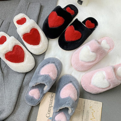 Winter Indoor Warm Fur Slides for Women Mules Shoes Women Fluffy Slippers House Free Shipping Flip Flop Platform Woman Flat Buty