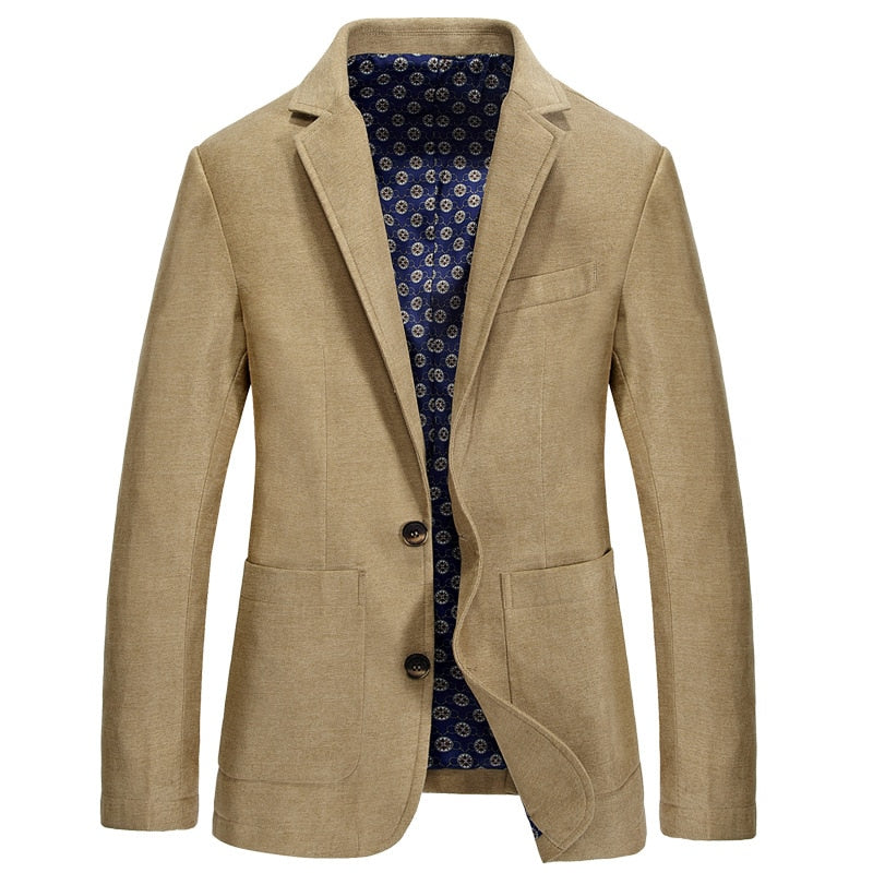 xiangtuibao Spring Men's Blazer Male Suit Jackets Slim Fat Casual Blazer High Quality Brand Men Clothing Outwear Coats AG2665