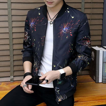 xiangtuibao New Spring Autumn Bomber Hooded Jacket Men Casual Slim Patchwork Windbreaker Jacket Male Outwear Zipper Thin Coat Brand Clothing