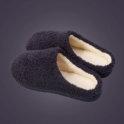 Women Fluffy Fur Slippers Short Plush For Couple Shoes Slippers Home Lady Indoor Shoes Winter Soft Comfy Warm Slipper Men