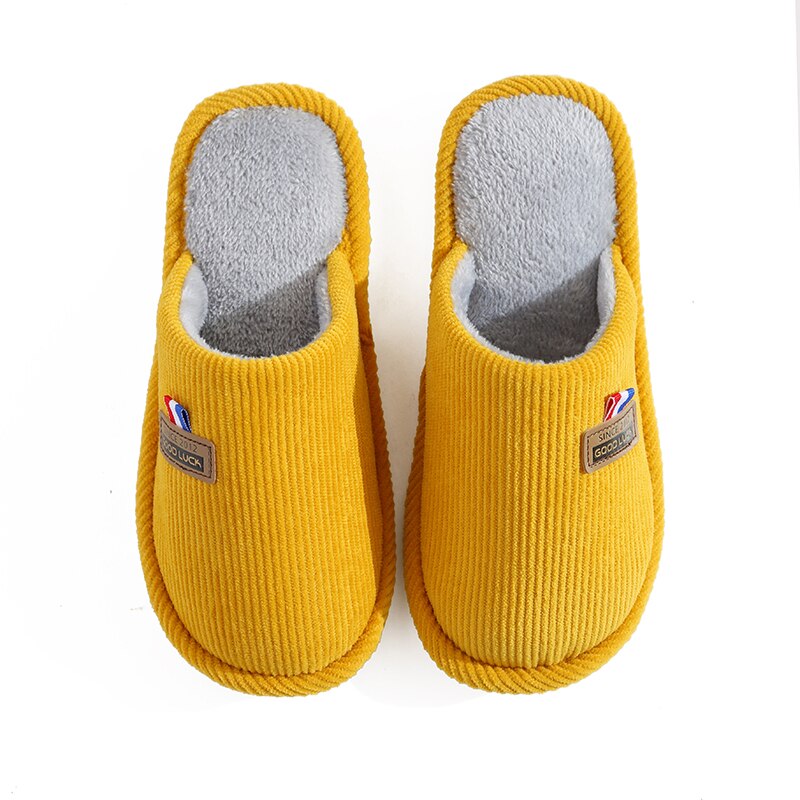 Women Fluffy Fur Slippers Short Plush For Couple Shoes Slippers Home Lady Indoor Shoes Winter Soft Comfy Warm Slipper Men