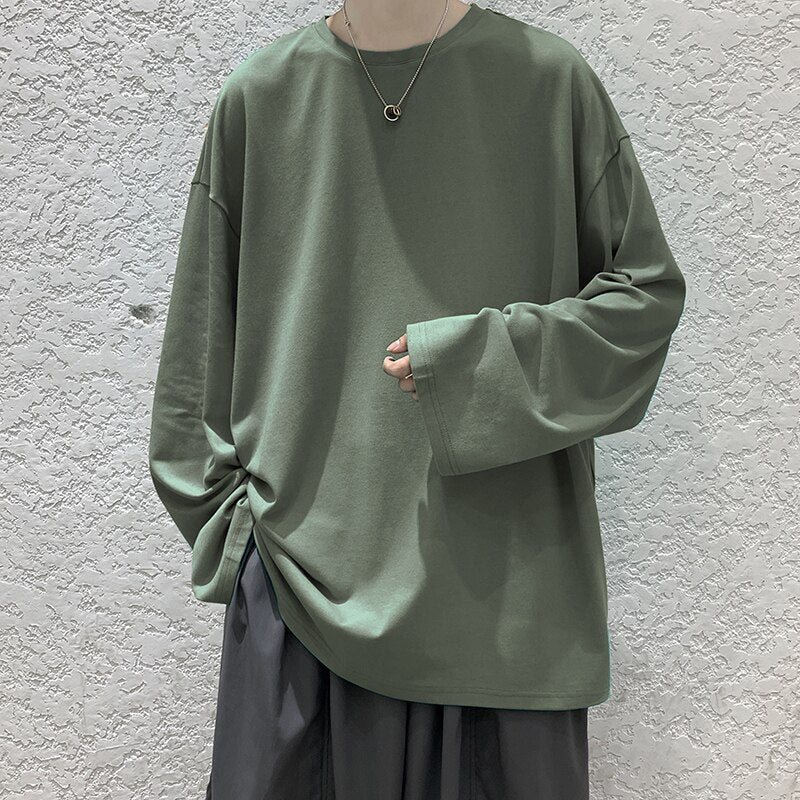 xiangtuibao Oversized Solid 17 Colors Pullover Hoodies For Men Mens Streetwear Harajuku Sweatshirts Long Sleeve Korean Clothes Women