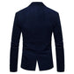 xiangtuibao Men Corduroy Suits Jackets Male Smart Casual Dress Suits High Quality Blazers Slim Single-breasted Suits Jackets and Coats 3XL