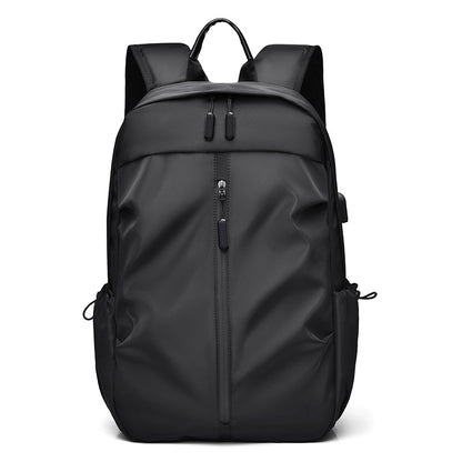 Large Capacity Backpack Men's  Simple and Casual Atmosphere Business Computer Bag Trendy Outdoor Travel Backpack Men