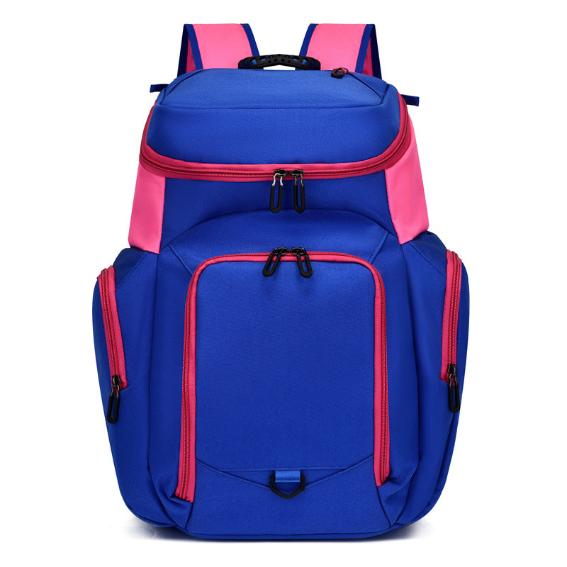 XIANGTUIBAO Cross-Border New Arrival Basketball Bag Customized Logo Contrast Color Backpack Men's and Women's Same Outdoor Bag Basketball Training Backpack