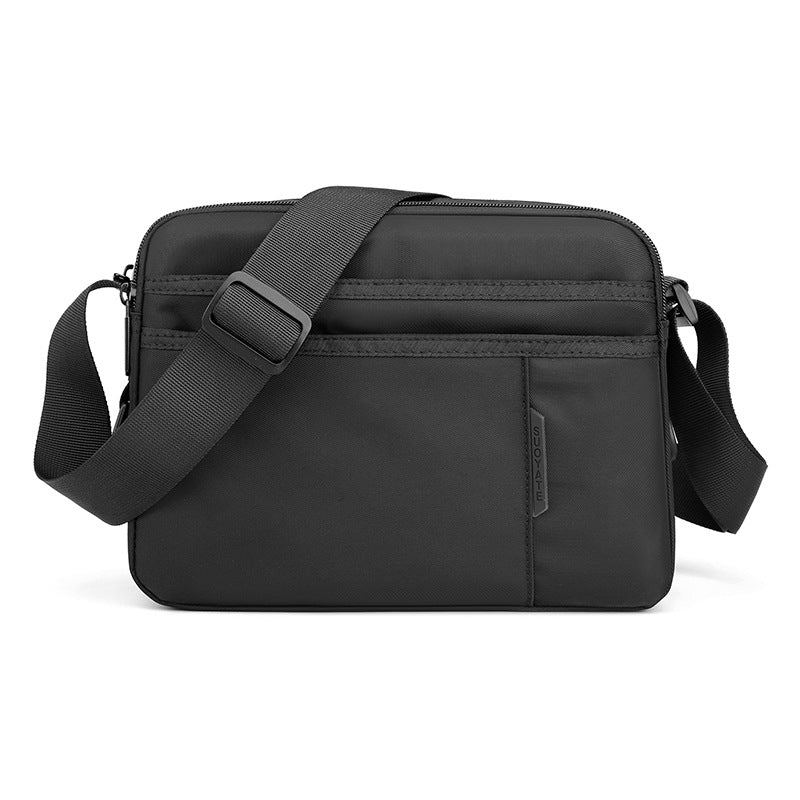 XIANGTUIBAO Wholesale  New Men's Lightweight Shoulder Bag Business Casual Simple Travel Backpack Trendy Horizontal Men's Messenger Bag