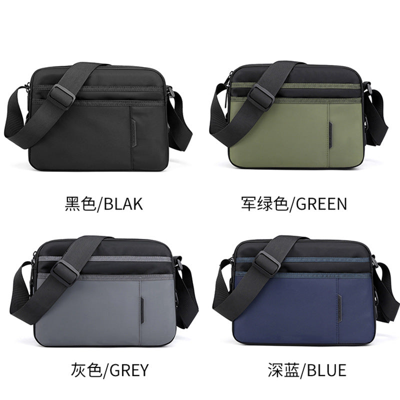 XIANGTUIBAO Wholesale  New Men's Lightweight Shoulder Bag Business Casual Simple Travel Backpack Trendy Horizontal Men's Messenger Bag