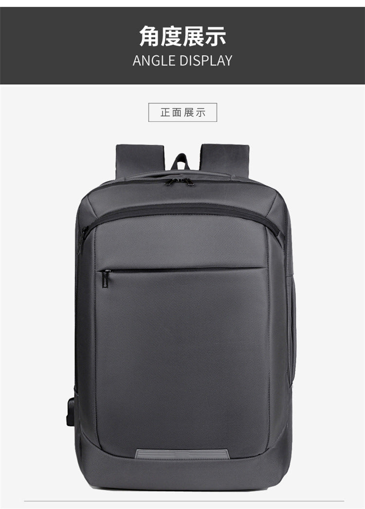 XIANGTUIBAO 2025 Business backpack fashionable new large-capacity simple travel bag casual men's computer backpack male student schoolbag