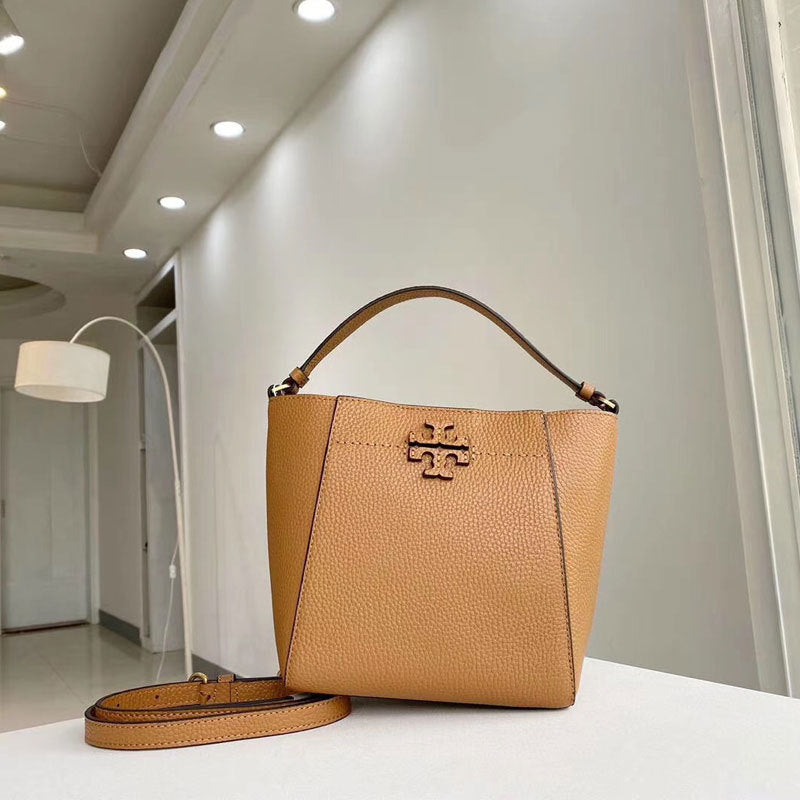 XIANGTUIBAO TB Women's Bag  New 74956mcgraw Deformation Crossbody Single Shoulder Bucket Bag Female Cowhide Handbag Commuter